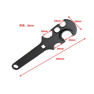 Clé à molette multifonction tout acier, légère et de haute dureté, finition camouflage pour la <span class=keywords><strong>chasse</strong></span> en plein air, toutes saisons. - Product Image 5