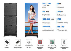 Interior p2.5 reproductor <span class=keywords><strong>de</strong></span> publicidad inteligente pantalla LED Marco <span class=keywords><strong>de</strong></span> póster digital soporte <span class=keywords><strong>de</strong></span> exhibición montado en la pared interior - Product Image 6