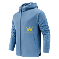 Nouvelle arrivée : Veste softshell pour homme, col montant, sportive, coupe-vent, imperméable, décontractée, pour le sport et les activités de plein air