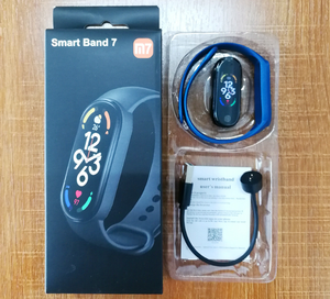 新着心拍数血圧血中酸素モニタリングプッシュメッセージm7スマートウォッチフィットネストラッカーキッズスマートバンドM6M7 - Product Image 4