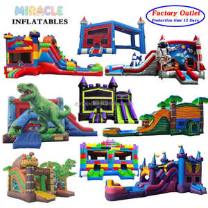 Promotion : Château gonflable de fête avec toboggan, trampoline gonflable pour location événementielle - Product Image 2