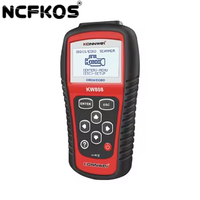 NCFKOS KW808 Car Fault Code OBD2 EOBD Diagnostic Scanner MIL Reset Reader Auto Detection Decoder Scanner