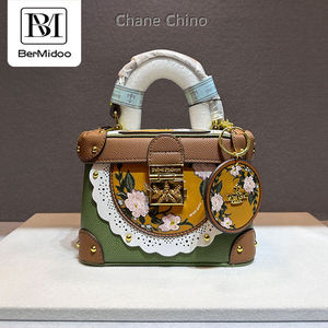 2025 Phụ Nữ Mới Của Pháp Da Kết Cấu Nhỏ Xô Túi Dây Đeo Duy Nhất Vai Đeo Hộp Với Mở Đóng Cửa Polyester Lót - Product Image 3