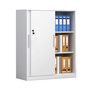 Office Cabinet With Flower Trough 900mm Width Adjustable <b>Shelf</b> Storage Cabinet For Office Use - Product Image 2