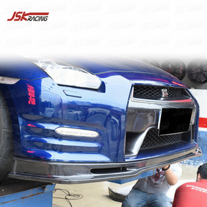 NISMO IN FIBRA di CARBONIO PARAURTI ANTERIORE LABBRO PER IL 2012-2016 <span class=keywords><strong>NISSAN</strong></span> R35 GTR LIP (SOLO PER OEM BUMPER) - Product Image 4