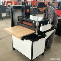 Machine à poncer à bande plate pour bois 300mm 400mm 600mm, équipement de polissage pour le travail du bois