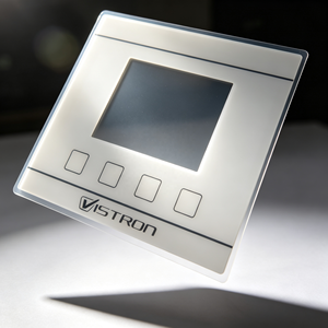 Panel de Control Cuadrado Blanco Personalizable OEM, Adhesivo para Panel Frontal con Recorte para Cuatro Teclas, PVC PET, Antiarañazos, Impermeable - Product Image 3