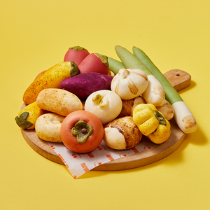 In stile coreano al vapore pane vegetale sano farina di riso pacchetto scatola per la colazione senza glutine Set di varietà aromatiche per bambini - Product Image 2