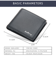   Dompet Kulit untuk Pria Cartera Pequea Dompet Koin Kulit Kecil Billetera Tarjetero Hombre Dompet Minimalis