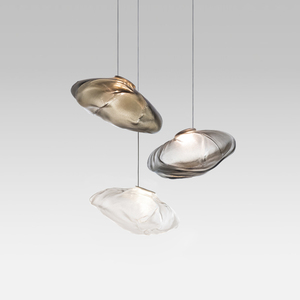 Lampadario Moderno in Vetro Artistico AB per Interni, Design Unico e Combinabile Liberamente, per Casa e Hotel - Product Image 3