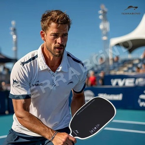 ไม้พายพิคเคิลบอล Terrabond T700 คาร์บอนไฟเบอร์ Gen 4 แกนกลางแบบ Hot Press ขึ้นรูปชิ้นเดียว ขนาด 16 มม. 40 รู พับได้ ขายตรงจากโรงงาน - Product Image 5