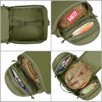 Sac de transport pour casque tactique de chasse avec logo personnalisé, sac de rangement pour casque imperméable, sac de rangement portable pour hommes en plein air avec Molle