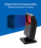 Lector de Códigos QR Vertical de Alto Rendimiento Syble XB-8206G, Verificador de Precios Android 2D, Escáner de Códigos de Barras de Escritorio