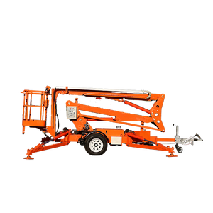 10-20M trên không làm việc nền tảng Trailer Telescopic khớp nối Cherry picker Spider Lift towable Boom Lift - Product Image 2