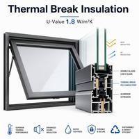 Ventana Plegable Vertical Motorizada Eléctrica con Parte Superior de Aluminio, Control Remoto Inteligente, Doble Vidrio Insonorizado, Moderna y Térmica