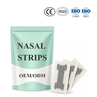 Bandes nasales anti-ronflement de qualité médicale, certifiées ISO13485 ISO9001 CE, sans latex, hypoallergéniques, respirantes, OEM