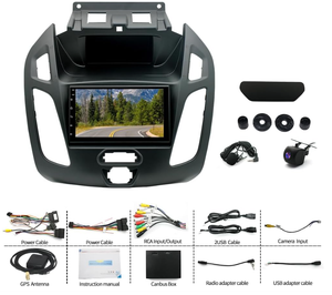 Lecteur multimédia Android 13 4core avec GPS pour <span class=keywords><strong>Ford</strong></span> <span class=keywords><strong>Transit</strong></span>/ <span class=keywords><strong>Tourneo</strong></span> <span class=keywords><strong>Connect</strong></span> 2014-2018 Auto Video Radio Stereo System WIFI - Product Image 6