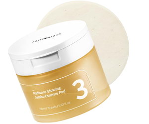 Almohadillas Faciales No3 Radiance Glowing Jumbo Essence Pad, Iluminadoras e Hidratantes con Niacinamida y Ácido Hialurónico - Product Image 1