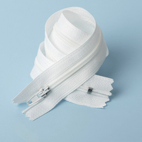 Fermetures éclair en nylon à verrouillage automatique, 40 cm, à glissière fixe, modèle HLDNZ-013, origine CN/GUA, pour pantalons, robes, jupes - Vente en gros usine