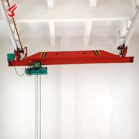 Pont roulant monorail à suspension type LX, pont roulant monopoutre, palan électrique, capacité 3-20 tonnes, portée 3-32,5 m, 30 m