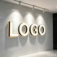 Enseigne LED en acrylique découpée au laser, enseigne commerciale, enseigne de devanture de magasin, enseigne à lettres en relief
