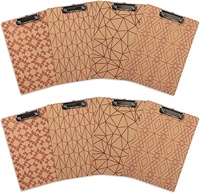 Portapapeles de madera y tablero de carpeta, adecuado para hospital, escuela, hogar, suministros de oficina Se pueden personalizar varios patrones