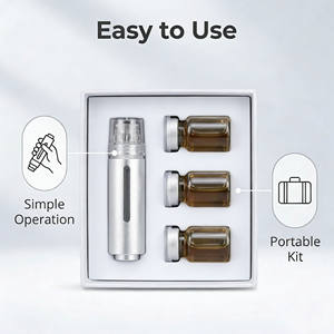 Suero Avanzado para el Crecimiento del Cabello, Reparación y Suavizado del Cuero Cabelludo, Masajeador de Cabeza, Sistema Alpha Infuse - Product Image 3