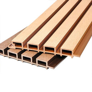 Panneau cannelé extérieur en <span class=keywords><strong>WPC</strong></span> Revêtement de façade de terrasse Panneau mural avec revêtement en béton Revêtement mural - Product Image 3