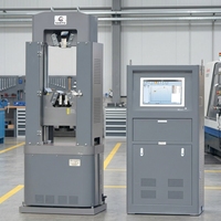Máquina de Ensayo Universal Micro Electrohidráulica Servocontrolada por Computadora 1000kN para Tracción y Compresión WAW-1000B