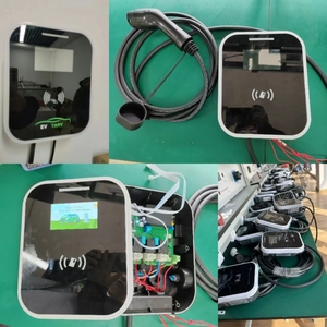 Sıcak satış 7kW/22kW/11kW çift tabanca duvara monte şarj istasyonları yeni elektrikli araba elektrikli araç şarjı Type1 tipi 2 GBT 7kW 11kW 22kW - Product Image 5