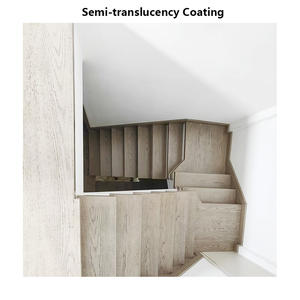 Gradini per Scale in Rovere Rosso di Nuova Struttura con Profilo Salvagradino, Prezzo Diretto di Fabbrica, Misure Personalizzate e Colori Diversi - Product Image 4