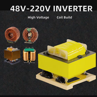 Transformateur inverseur toroïdal ASN 48V vers 480V/220V, entrée 12V, puissance 10KVA, enroulement PV, échelon