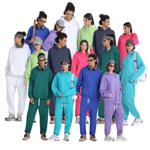 Sudadera con Capucha Extra Grande Personalizada, Unisex, Mezcla de Algodón, Felpa Francesa, Color Sólido Informal, Sudadera con Capucha y Logotipo Bordado - Product Image 5