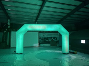 Arco Inflável Personalizado para Publicidade em Tecido Oxford ou PVC com Bomba de Ar e Bolsa de Transporte - Product Image 2