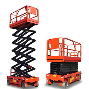 Elevador de tijera autopropulsado móvil Elevador hidráulico portátil 6m 8m 10m 12m 14m Uso de limpieza Elevador de tijera con batería - Product Image 6