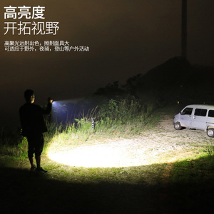 ไฟฉายขนาดเล็ก Strong Wolf L2 Led แบตเตอรี่แบบชาร์จไฟได้ 2000Mh อลูมิเนียมอัลลอยด์ สำหรับใช้งานกลางแจ้ง - Product Image 3