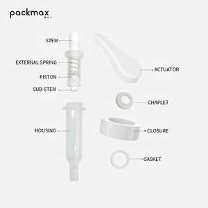 หัวปั๊มโลชั่นขนาดใหญ่ 45 ฟัน และ 38 ฟัน พร้อมท่อจ่ายของเหลว — หัวปั๊มขนาด 38 มม. สำหรับเปลี่ยนใช้กับแชมพูและน้ำยาล้างจาน - Product Image 3