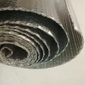 Lámina de aluminio laminada de polietileno, con tela tejida para bitumen