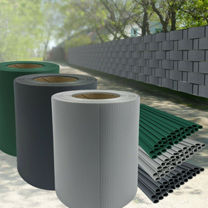 แผ่นบังตาสีเขียวเทา PVC ขนาด 19 ซม. x 35 ม. สำหรับรั้วสวนเพื่อความเป็นส่วนตัว - Product Image 4