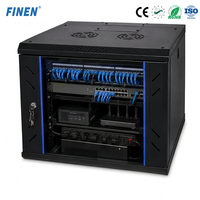 Gabinete de Red para Montaje en Pared FINEN, Rack para Servidor, Stock para Venta al por Mayor FCL/LCL, Certificación CE ISO RoHS, Garantía de 10 Años