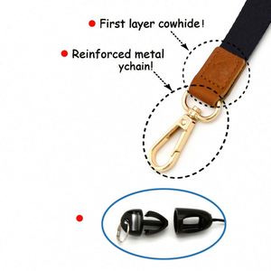 Cordon tour de cou avec porte-badge, porte-clés, support pour téléphone portable et portefeuille pour femme – Idéal comme cadeau - Product Image 5