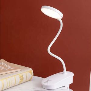 Lámpara de Escritorio Infantil <span class=keywords><strong>Flexo</strong></span> con Protección Ocular, Recargable, con <span class=keywords><strong>Luz</strong></span> LED para Lectura, Lámpara de Mesa con Clip, Lámpara LED Infantil de Fábrica - Product Image 1