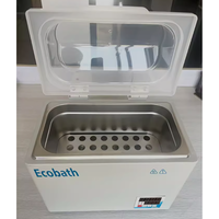 Bain-marie électrique à affichage numérique, température constante, avec couvercle, anti-brûlure à sec pour laboratoire