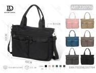 Borsa Tote Oxford Impermeabile da Donna, Colore Unico, Chiusura con Cerniera, per Uso Quotidiano, Adatta a Tutte le Stagioni - Product Image 1