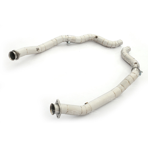 MPER para <span class=keywords><strong>Land</strong></span> <span class=keywords><strong>Rover</strong></span> Range <span class=keywords><strong>Rover</strong></span> Sport SVR 5.0T L494 T304, Tubo de Escape de Acero Inoxidable con Protector Térmico, Mejora del Turbo, Sonido Deportivo - Product Image 4
