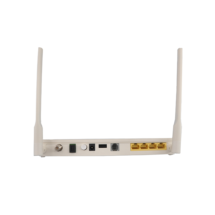 4GE 1TEL GPON ONU ONT 2.4G WIFI 1USB HG8247H5 ONU Fiber Optic Router