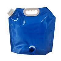 Pochettes souples portables en plastique pour l'emballage de l'eau, de la bière, du café infusé à froid et autres liquides, avec bec verseur et robinet, vente en gros