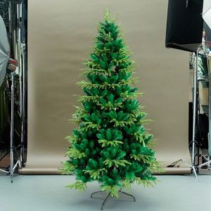 Árbol de Navidad de PVC en Forma de Pino Preiluminado, Venta Directa de Fábrica, para Decoración del Hogar - Product Image 4