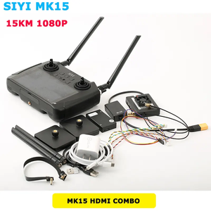 Système radio FPV SIYI MK15 Mini HD avec moniteur 5,5 pouces, portée de 15 km, émetteur et récepteur télécommandés pour <span class=keywords><strong>drone</strong></span> et caméra - Product Image 5