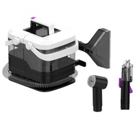 Machine de nettoyage de vêtements et de tapis Fonction de séchage à la vapeur humide et sèche pour la maison et la voiture Option de nettoyage à l'eau chaude et froide